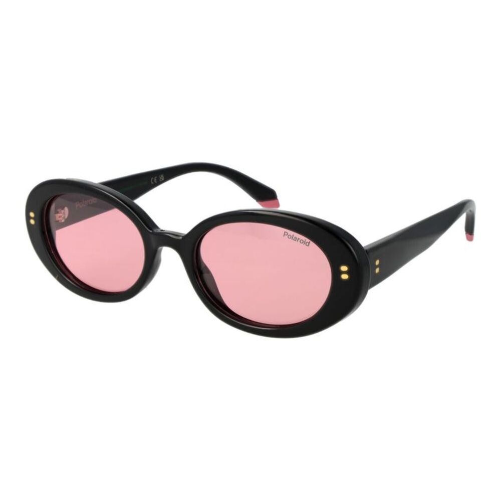 Polaroid Black Plastic Women's Sunglasses